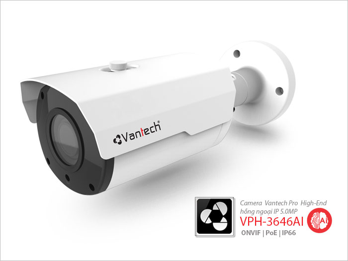 Camera hồng ngoại AI IP Vantech VPH-3646AI