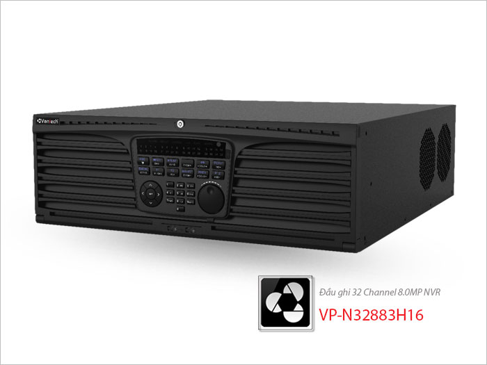 Đầu ghi 32 Channel 8.0MP NVR VP-N32883H16